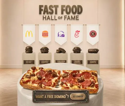 Domino’s Is Giving Away $1 Million in FREE Pizza: free sample: Domino’s is giving away $1 million worth of its new menu item, the Domino, through its Domino Worthy
