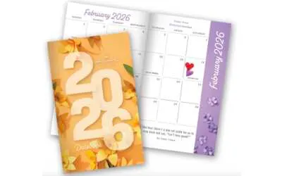 2026 Hallmark Datebooks, Free While Supplies Last