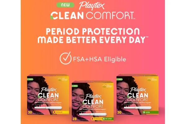 Possible FREE Clean Comfort Tampons: free sample: Try the comfort of the Playtex tampons! Apply now for a chance to get a box of Clean Comfort Tampons