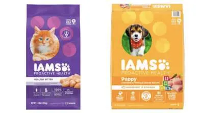 Give Your Pet the Best Start, Free IAMS Puppy or Kitten Food Sample!