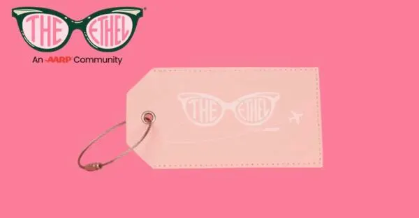 Ready, Set, Jet! Grab Your FREE Ethel Luggage Tag!: free sample: Add this stylish travel tag to your cart, then register or log in to your free AARP account (no memb