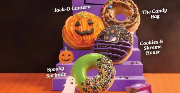 Krispy Kreme is Giving Away FREE Trick or Treat Donuts!: free sample: Now through October 31st, Krispy Kreme Rewards members can score a FREE Trick or Treat! Collection D