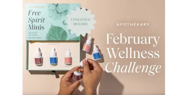 Balance & Wellness in Every Sip—Get Your Free Spirit Minis Set! — free sample: The Apothekary Free Spirit Minis Set includes a selection of herbal supplements crafted to promote b