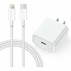 Free 10ft Lighting to USB Charger for Apple Products