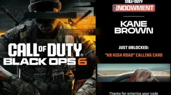 Country Meets Combat, FREE “KB High Road” Calling Card!: free sample: Call of Duty players, don’t miss out on this exclusive in-game reward! You can unlock a FREE Kane Br