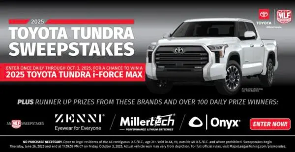 Drive Home a 2025 Toyota 4Runner, Enter to Win!: free sample: Here’s your chance to drive away in a 2025 Toyota Tundra Limited i-FORCE MAX, valued at $61,635! But