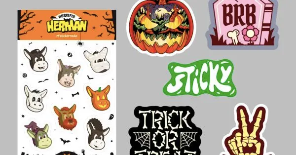 Boo! Free Halloween Sticker Pack from Sticker Mule: free sample: Sticker Mule is giving away a free Halloween sticker pack, available while supplies last. The offer 