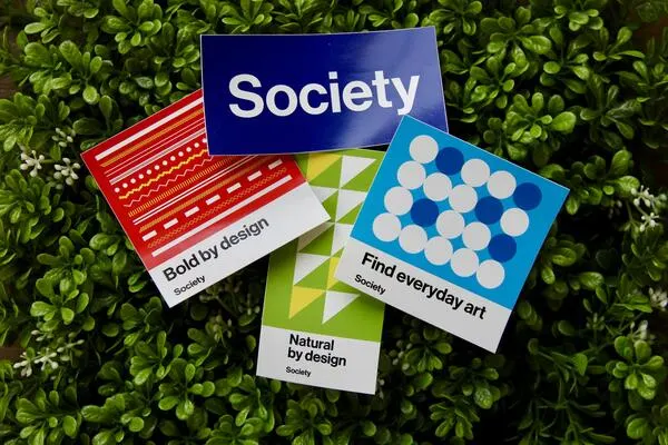 Free "Society" Sticker: free sample: More stickers to collect! Check this out, free stickers by Society. Just click Get Sample and fill u