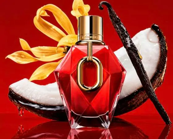 Try Rabanne Million Red for Her for FREE: free sample: A new FREE sample of Rabanne Million Red for Her Fragrance is appearing through sponsored ads on Ins