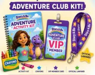Join Stacy & Bo’s Adventure Club and Get a FREE Kit, free sample