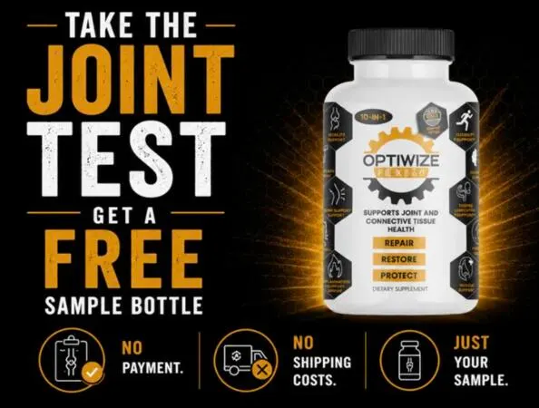OptiWize Is Giving Away FREE Full-Size Supplements: free sample: Hurry and claim a FREE 70-count bottle of OptiWize Joint Health Supplement, with FREE shipping inclu