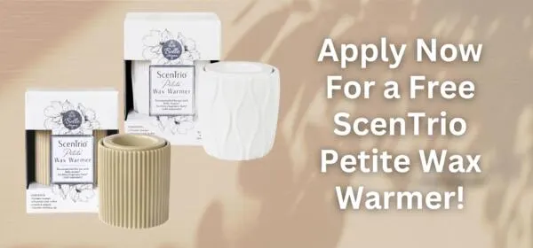 FREE ScenTrio Petite Wax Warmer: free sample: I personally think Wax warmers make every fragrance last even longer. If you'd like to try a versati