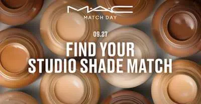 Mark Your Calendar: FREE Travel-Sized MAC Foundation Sept 27!
