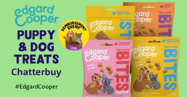 Paw-Some Freebie: Dog Treats from Edgard & Cooper: free sample: Score a FREE Edgard & Cooper Puppy & Dog Treats Chatterbuy Kit from Ripple Street! Click “Get Starte