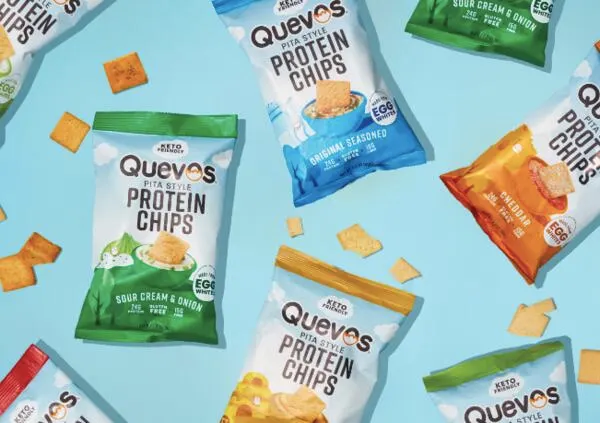 4 Bags of Quevos Protein Chips for Free After Rebate: free sample: Receive a rebate offer for 4 complimentary bags of Quevos Protein Chips! This one comes with a uniqu