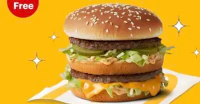 Yes, You Can Get a Big Mac for FREE, Here’s How!