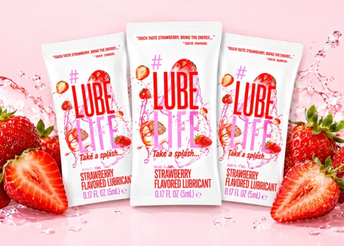Discover LUBELIFE Strawberry Lubricant FREE