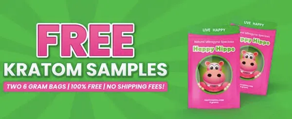 Double Your Delight! 2 FREE Happy Hippo Samples Just for You!: free sample: You can receive two free Happy Hippo kratom samples by filling out a form and verifying your phone n