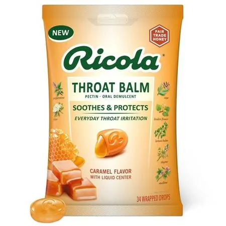 Free Ricola Throat Balm Sample โ free sample: Prepare for this fall with this classic throat balm that will soothe the sorest of throats. Grab you
