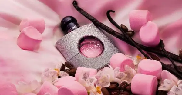 Glitter & Seduction: Experience Free YSL Black Opium Eau de Parfum!: free sample: Indulge in the luxurious, bold scent of YSL Black Opium, a dazzling fragrance that blends rich coffe