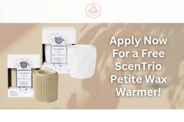 Belle Aroma ScenTrio Petite Wax Warmer for FREE!!: free sample: Sign up for the chance to get a free ScenTrio Petite Wax Warmer! Answer the questions on the linked