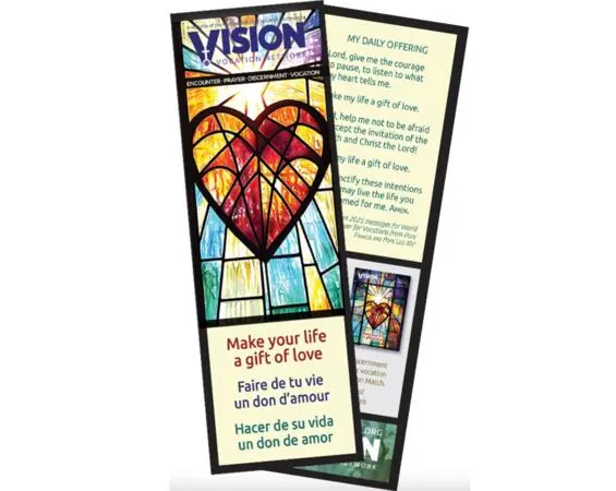 Support Vision Education, Get Free Materials Today!: free sample: award-winning vocation resources free of charge. Please use these materials thoughtfully and feel fr