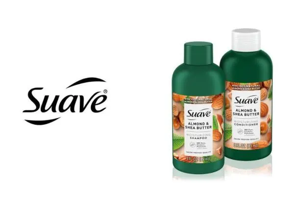 Suave Shampoo and Conditioner for Free: free sample: I have been using Suave shampoo and conditioner for years and I love how it made my hair moisturized
