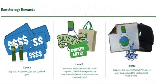 Hidden Valley Ranchology Rewards - Free Samples, Tote Bag & More for Free: free sample: With Hidden Valley Ranchology Rewards, you can get free product samples, a tote bag, socks, coupons,