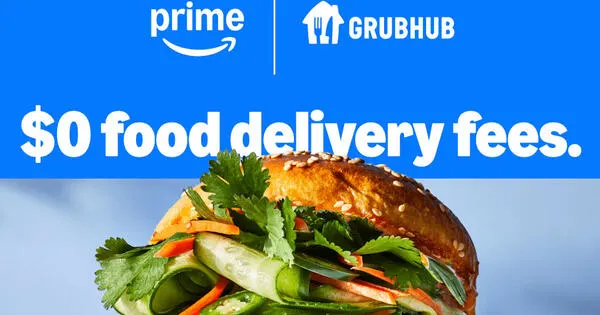 Prime Perk Alert: Free Grubhub+ Membership for Prime Members!: free sample: Amazon Prime members can get a free Grubhub+ subscription, which includes benefits like $0 delivery