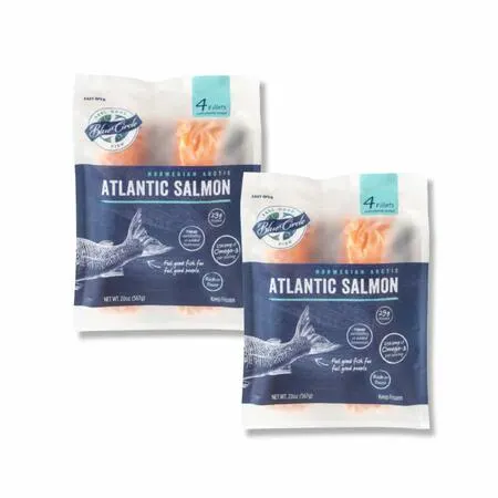 Free Blue Circle Foods 2-Pack Norwegian Atlantic Salmon After Rebate, Hurry Up!: free sample: Take advantage of a fantastic offer! Acquire a FREE Blue Circle Foods 2-Pack Norwegian Atlantic Salm