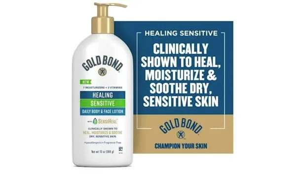 Calm and Hydrate Sensitive Skin with a Free Sample of Gold Bond!: free sample: Gold Bond is offering a free sample of their Healing Sensitive Skin Lotion. To receive this sample,