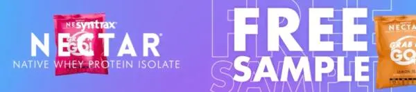 Protein Perfection, on Us: Free Nectar Whey Isolate Sample! — free sample: This promotion by Nectar allows users to claim a free sample of their Whey Protein Isolate, a protei