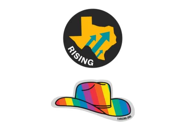 Free Stickers of Texas Rising: free sample: Get these super cute Texas Rising stickers for free! All you have to do is click the 'Get Sample' an
