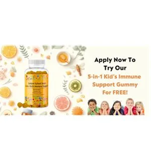 Win a FREE 5-in-1 Kid’s Gummies: free sample: 1. Visit the Link: Go to the provided link to access the offer page. 2. Click “Apply Now”: On the of