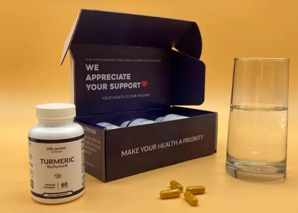 Free Sample of Turmeric Curcumin with BioPerine: free sample: A supply-limited sample on your way! Get this free Turmeric Cucurmin with BioPerine by Golbarg Nutri