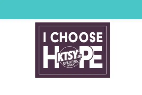 I Choose Hope Decal for Free from KTSY: free sample: Get a FREE I Choose Hope Decal from KTSY by mail. Place it somewhere wonderful, like your water bott