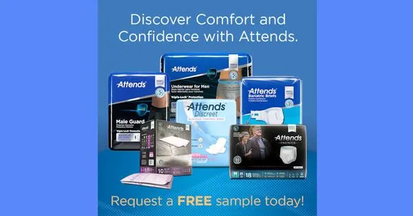 Grab your FREE Attends Sample Pack!: free sample: The process involves filling in a form to get the sample delivered. The website regularly updates fr