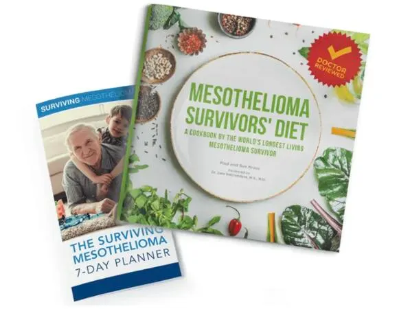 Claim Your FREE Mesothelioma Cookbook with Free Shipping: free sample: Get a FREE Mesothelioma Survivors’ Diet Cookbook (valued at $24.95) by clicking “Get Your Free Copy