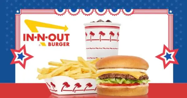 In-N-Out is Serving Gratitude, Veterans Eat Free: free sample: On Tuesday, November 11th, from 10:30 AM to 1:00 AM, all Veterans, Active-Duty Military, Reserves, a