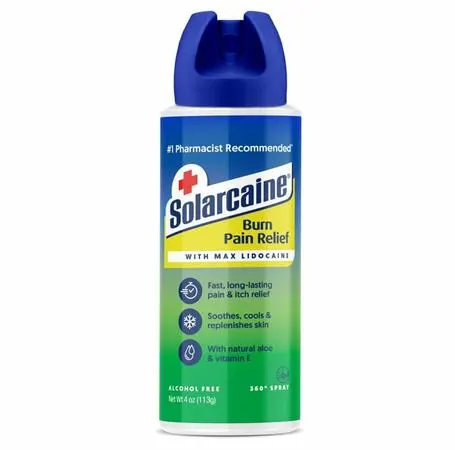 Get Your FREE Solarcaine Aloe Sunburn Relief Spray Sample: free sample: Solarcaine is offering a chance to try their Aloe Sunburn Relief Spray for free. This product is ide