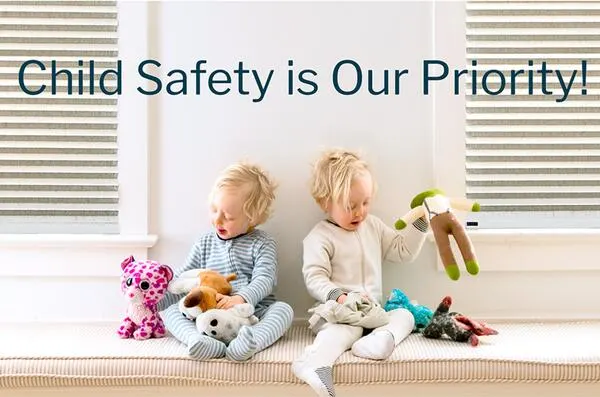 Free Norman USA Custom Cordless Window Shade: free sample: Window Covering Safety Council (WCSC) recommends that only cordless window coverings or window cover