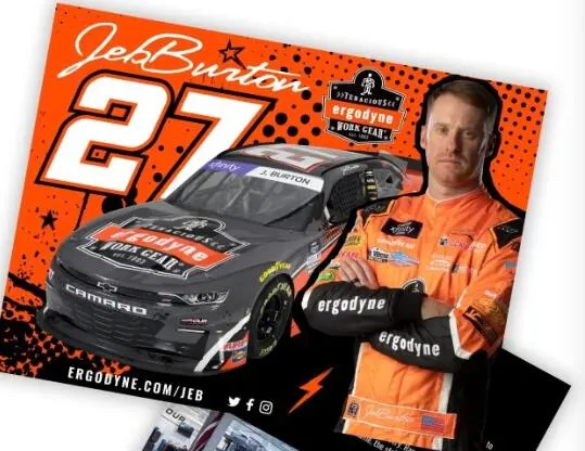 Get Your Free Jeb Burton Racing Hero Card: free sample: To order your racing hero cards, please fill out and submit the form below. Receive one of their fre