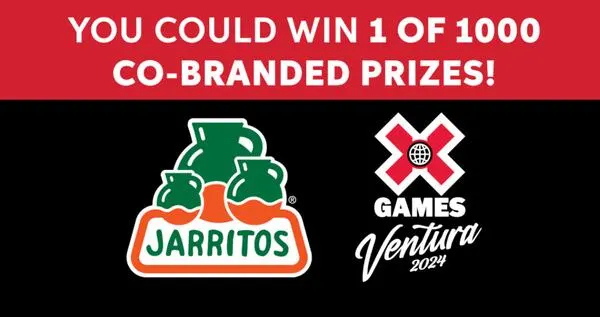 Jarritos & X Games Ventura 2024: Your Chance to Win Big : free sample: Jarritos is giving away some epic prizes in their X Games Ventura 2024 Sweepstakes, and you won't wa
