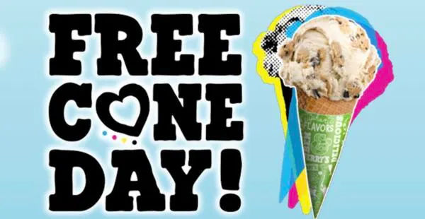 Happening April 14, Ben & Jerry’s Free Cone Day!: free sample: I scream, you scream, we all scream for FREE ice cream! 🍦 Ben & Jerry’s Free Cone Day 2026 is happe