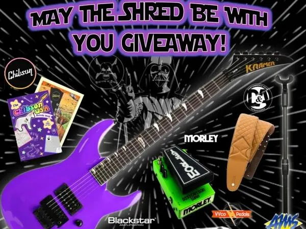 May The Shred Be With You Giveaway: free sample: You could be the last shred of hope for this giveaway. The Galaxy is full of skilled shred warriors