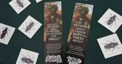 Keep Your Place in Style with a Free Hungry Pests Bookmark!