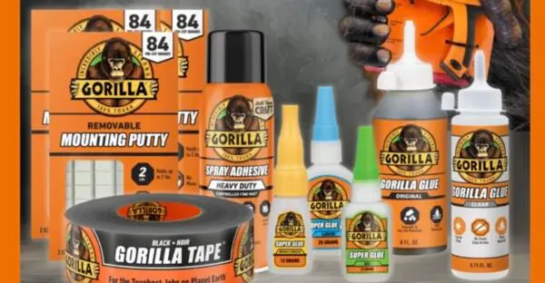 Unleash the Power, Win $100+ in Gorilla Gear!: free sample: Enter the Gorilla Glue Best Sellers Prize Pack Sweepstakes for a chance to win over $100 in Gorilla