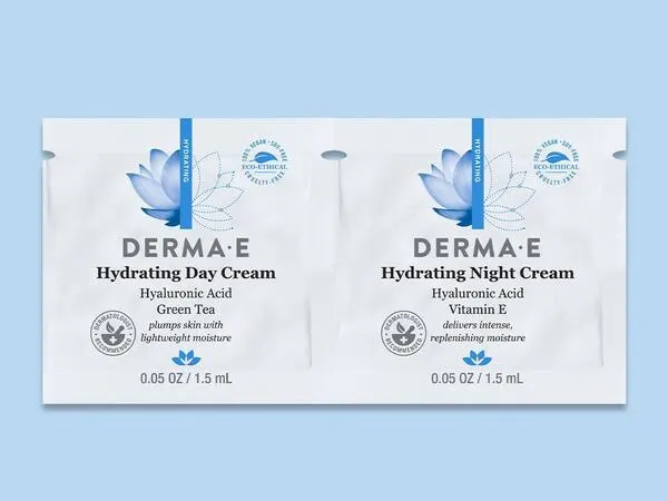 Free Sample of Derma E Hydrating Day and Night Cream Duo: free sample: Join the email list for a chance to receive a free sample of Derma E's Hydrating Day and Night Cream