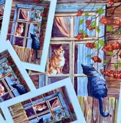 Discover FREE Hand-Drawn Postcards
