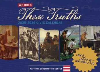 Celebrate Civic Knowledge, Free 2026 Calendar!, free sample